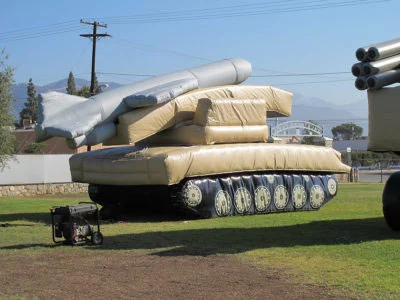 i2k defense - custom inflatable army tank 2K12-Kub5
