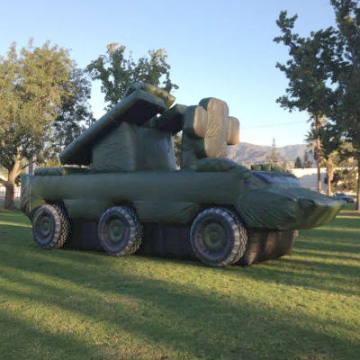 i2k defense - custom inflatable tank side 9K33-Osa-2