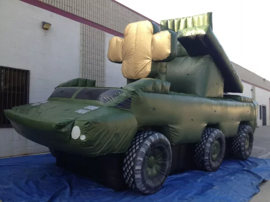 i2k defense - custom inflatable tank front side 9K33-Osa-4-1067x800
