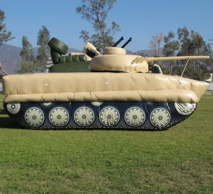 i2k defense - custom inflatable BMP-2-1-439x400 Tank decoy target.