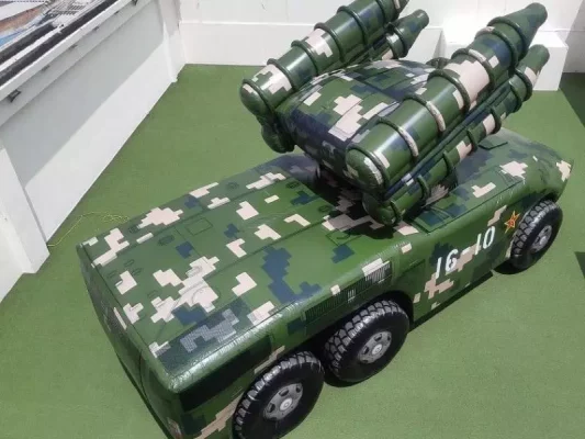 i2kdefense - custom inflatable HQ-7 launcher 10-1