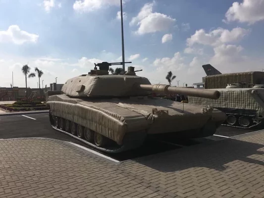 i2k defense - custom inflatable military tank M1-Abrams-4