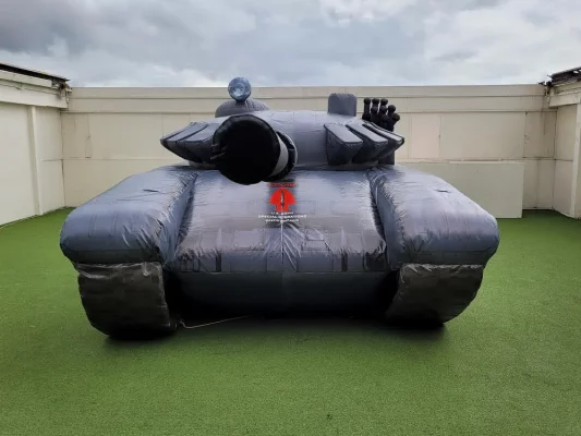 i2kdefense T 72 Inflatable Tank Decoy front